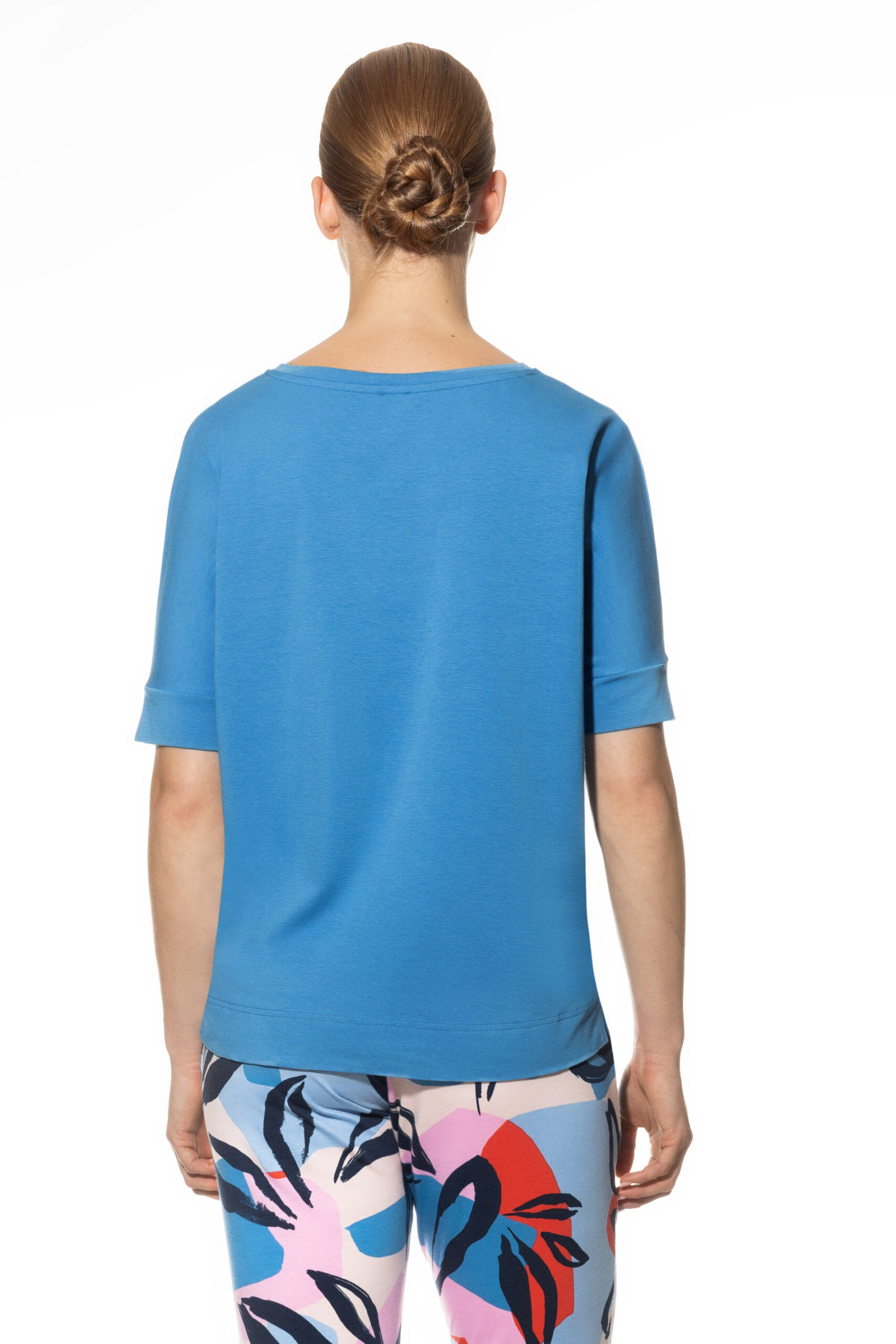 Mey T-Shirt 17738 holiday blue - von hinten Mey T-Shirt 17738 holiday blue - von hinten