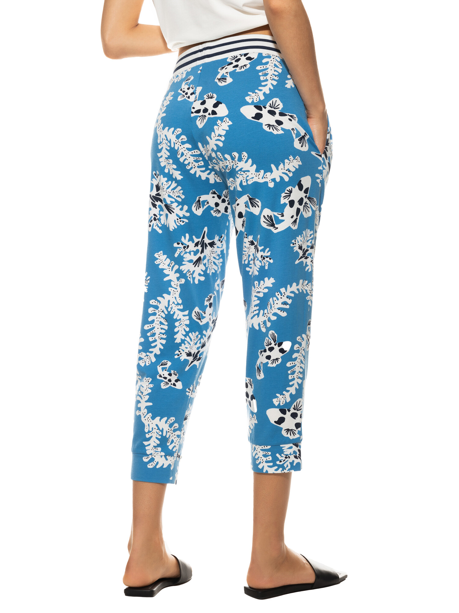 Mey Hose 3/4 lang 17747 holiday blue - von hinten