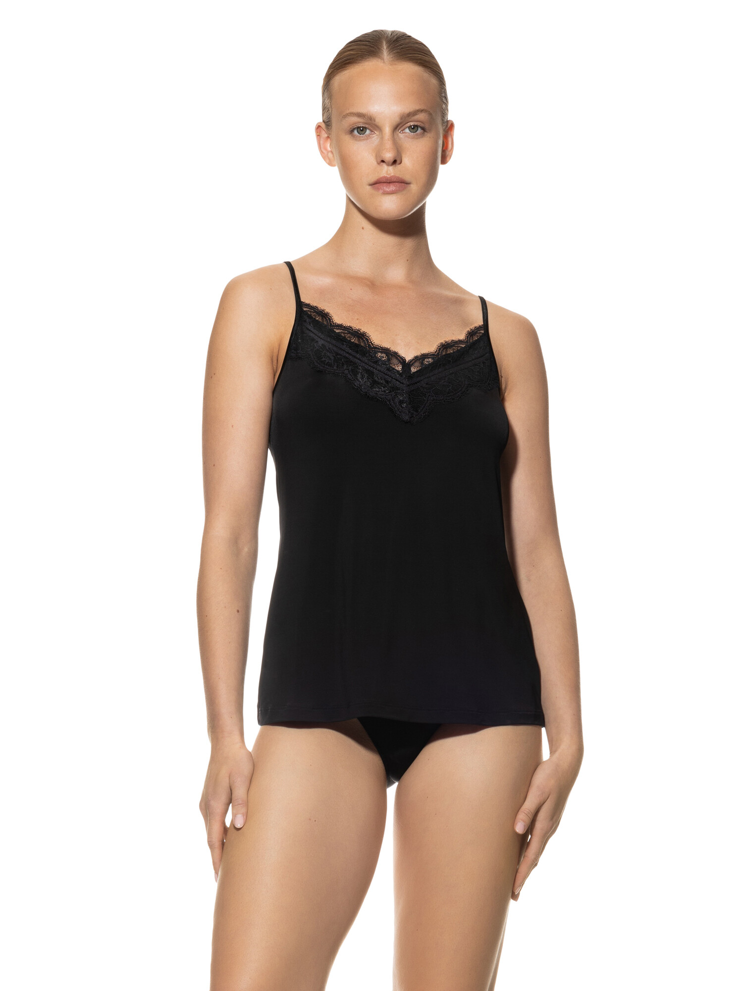Mey Camisole 45128 schwarz - von vorne