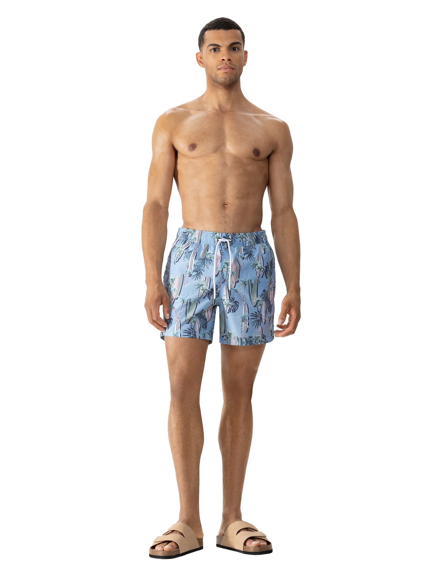 Mey Badeshort 32109 Heavenly Blue - von vorne