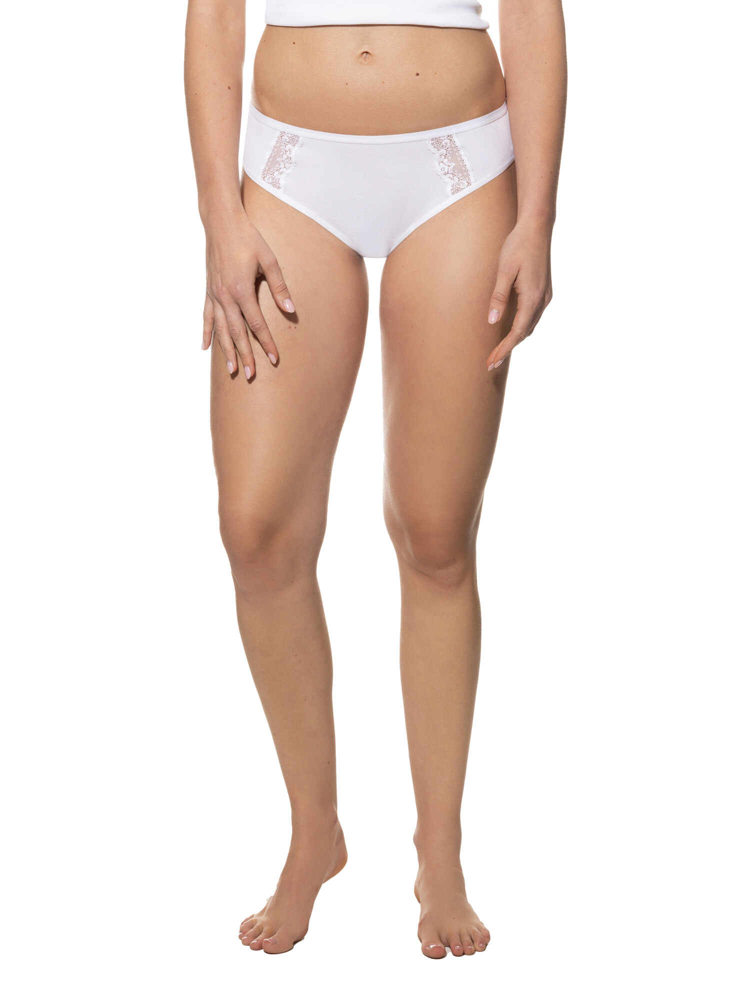 Mey American Pants 59319 weiß - von vorne Mey American Pants 59319 weiß - von vorne