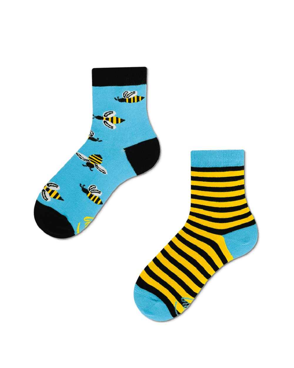 Many Mornings Kids Bee Bee Motiv Socken Biene