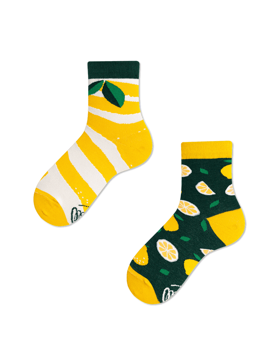 Many Mornings Kids the Lemons Zitronen Motiv Socken Many Mornings Kids the Lemons Zitronen Motiv Socken