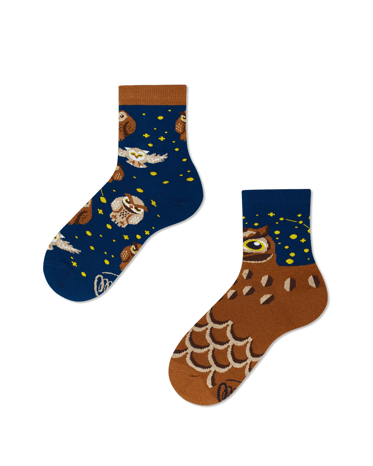 Many Mornings Kids Owly Moly Eulen Motiv Socken
