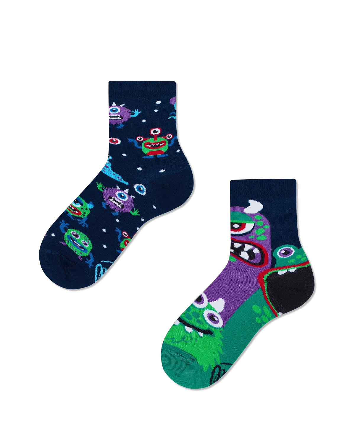 Many Mornings Kids The Monsters Monster Motiv Socken Many Mornings Kids The Monsters Monster Motiv Socken