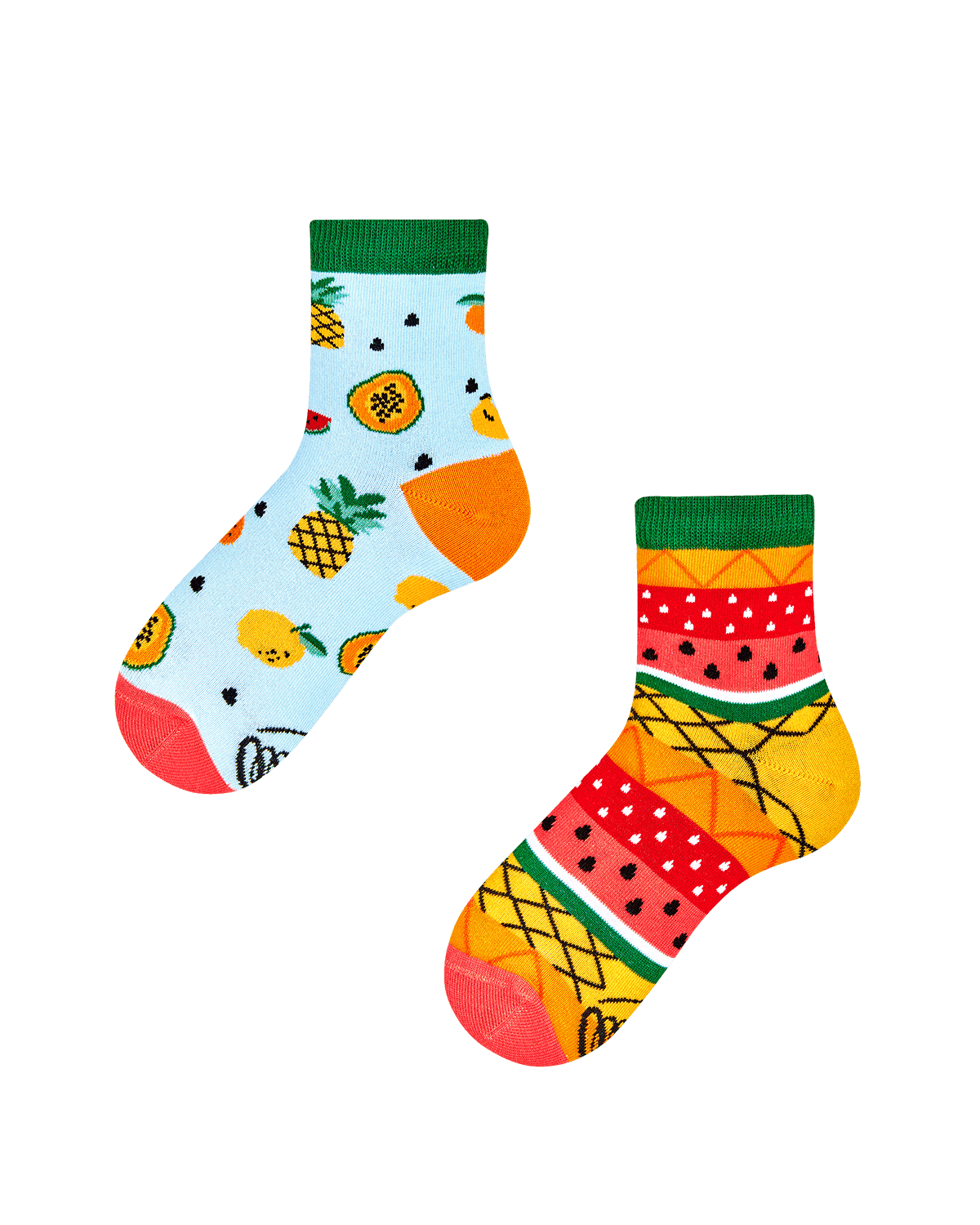 Many Mornings Kids Tutti Frutti Früchte Motiv Socken