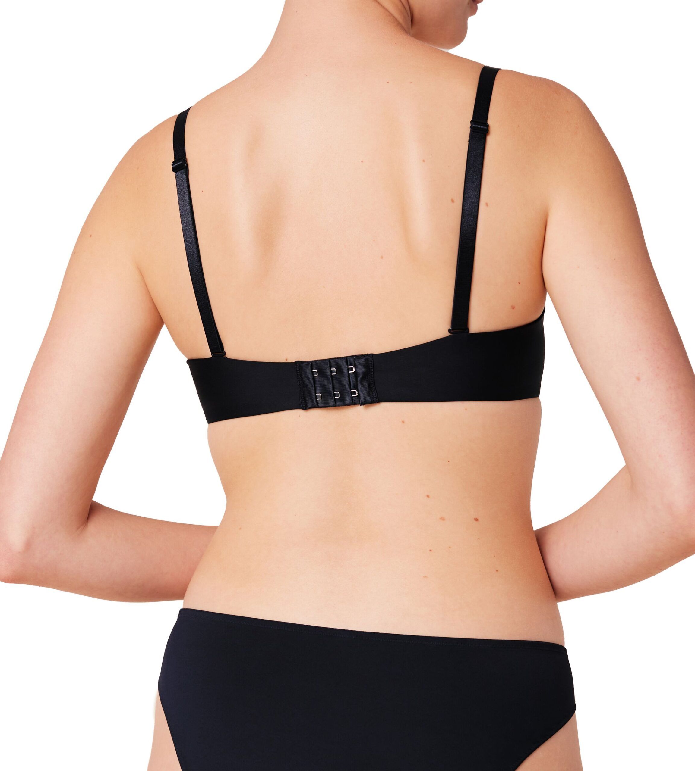 Triumph Bügel-BH Pure Micro 10217872 schwarz - von hinten Triumph Bügel-BH Pure Micro 10217872 schwarz - von hinten