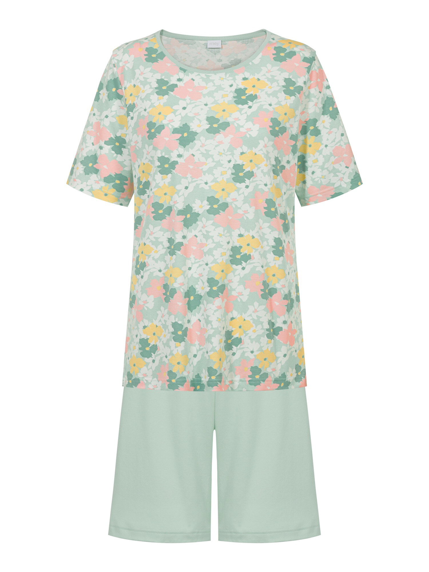 Mey Damen Kurz Pyjama 13231 Frozen Mint Mey Damen Kurz Pyjama 13231 Frozen Mint