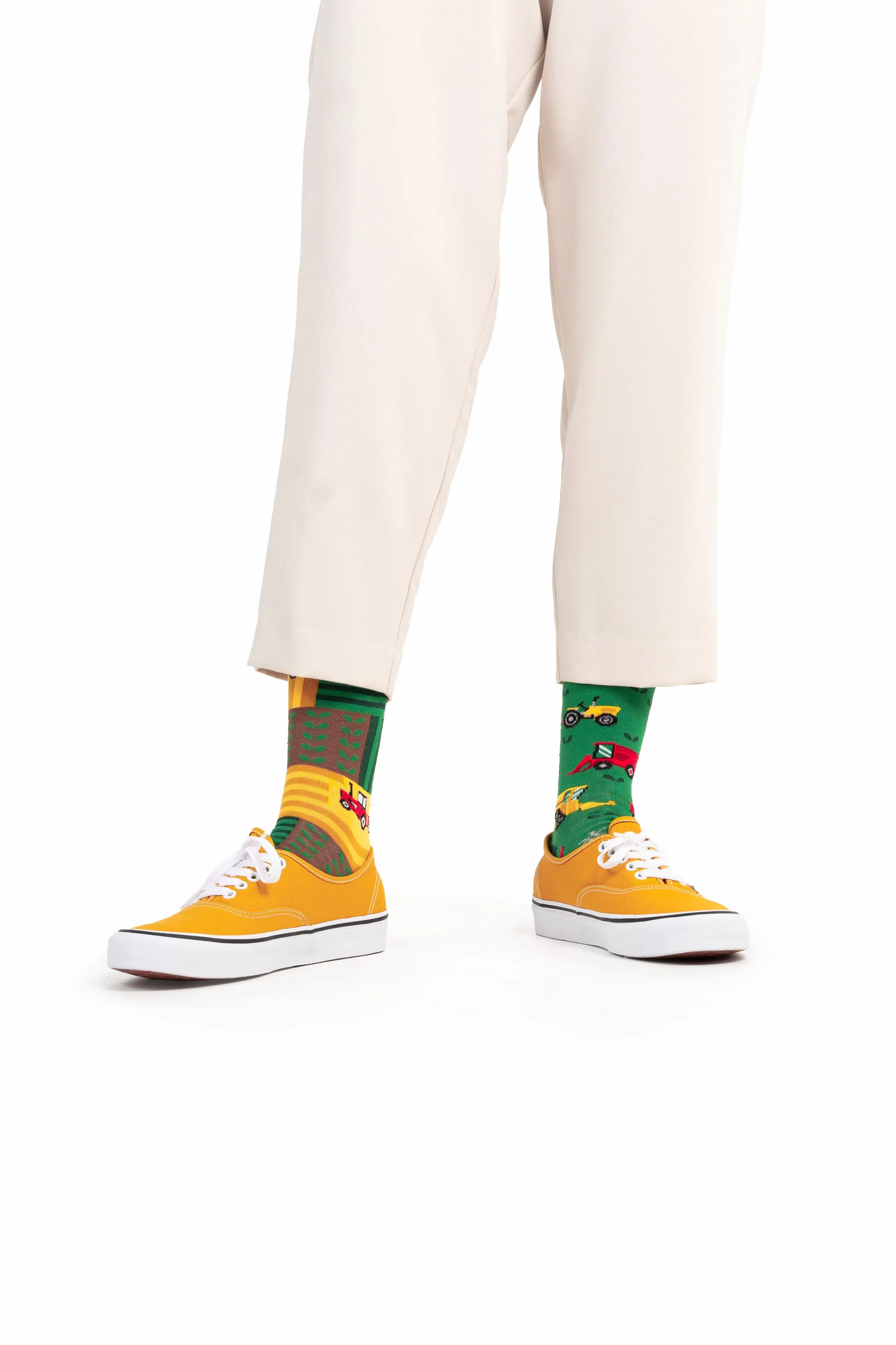 Many Mornings Socken Happy Harvest getragen Many Mornings Socken Happy Harvest getragen