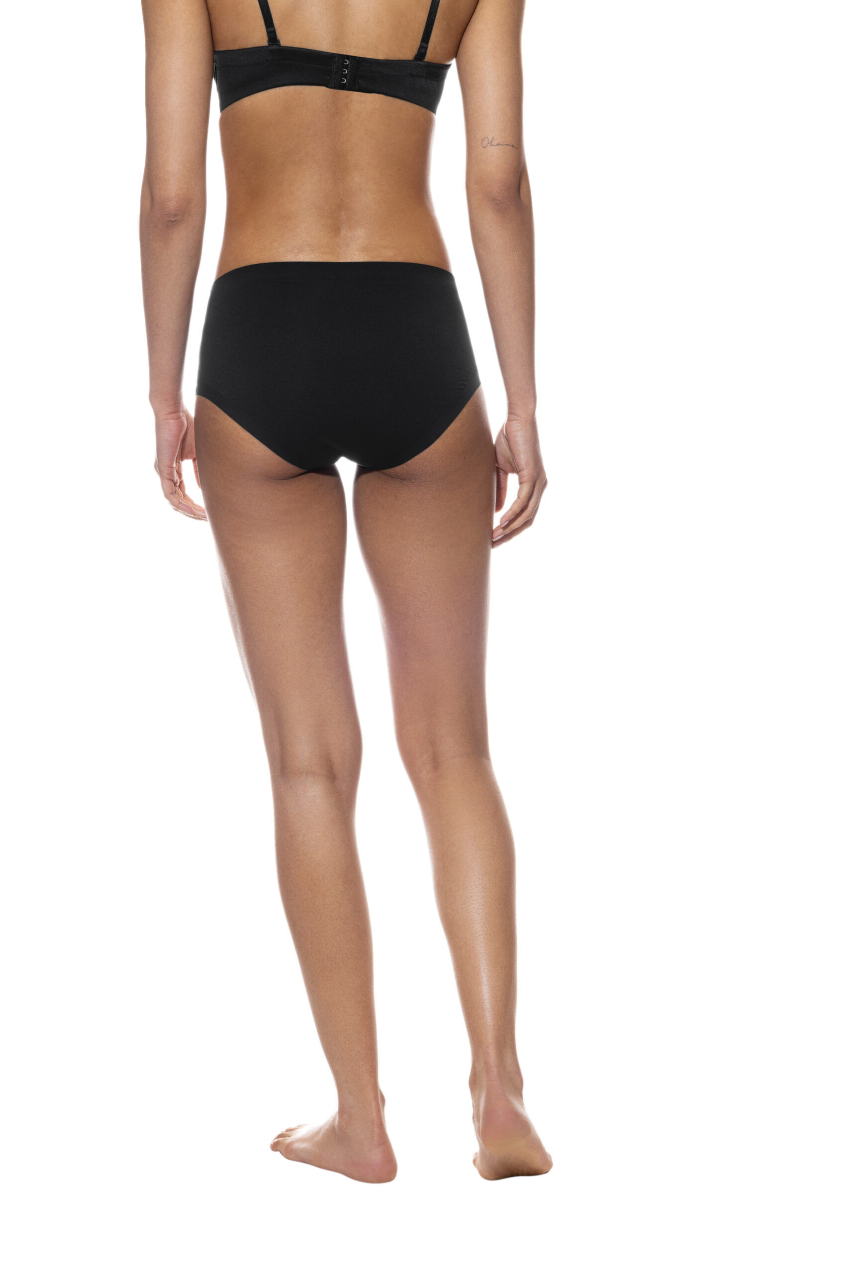 Mey Taillenslip Illusion 79294 schwarz - von hinten