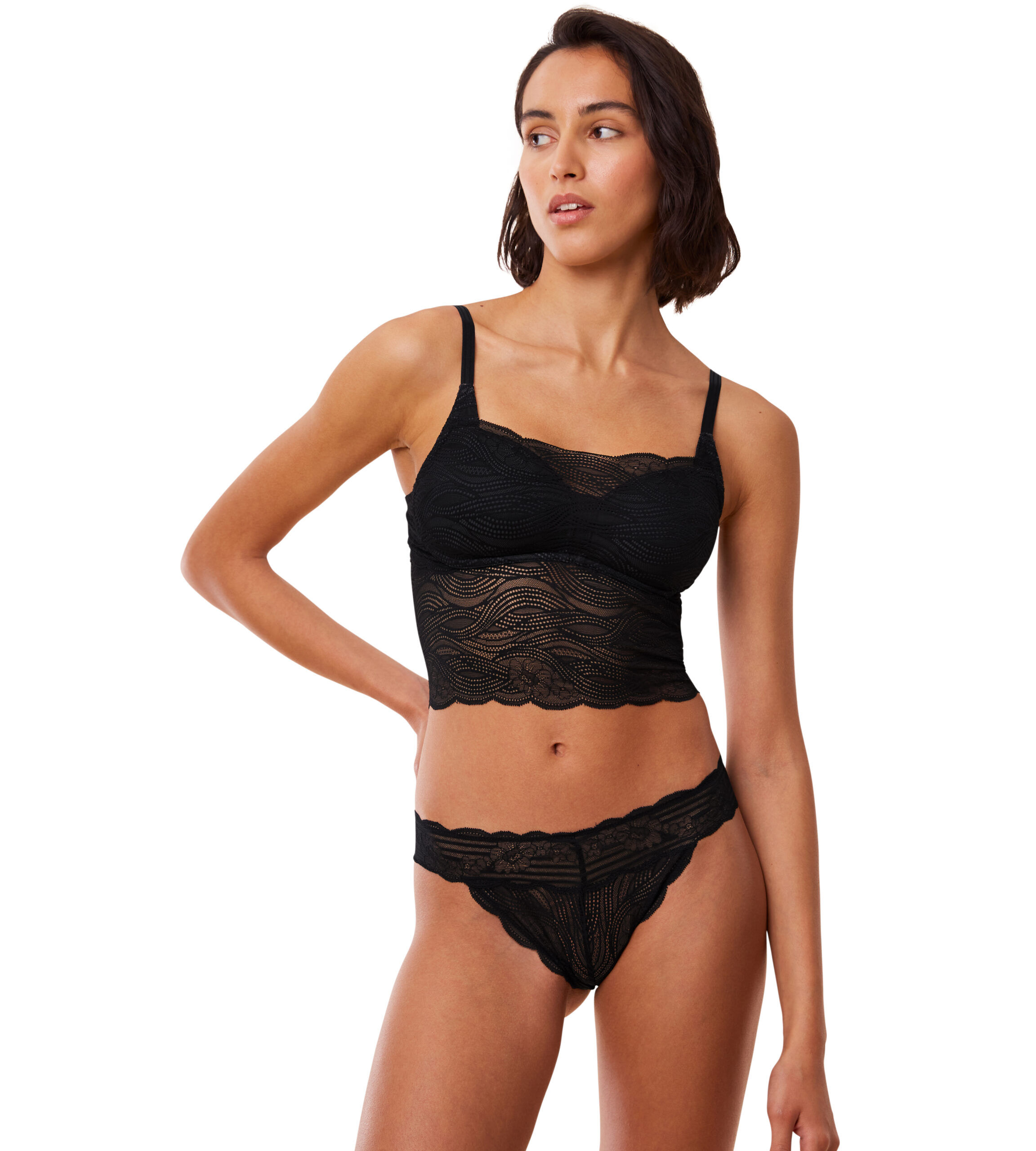 Triumph Bustier 10219825 schwarz - von vorne