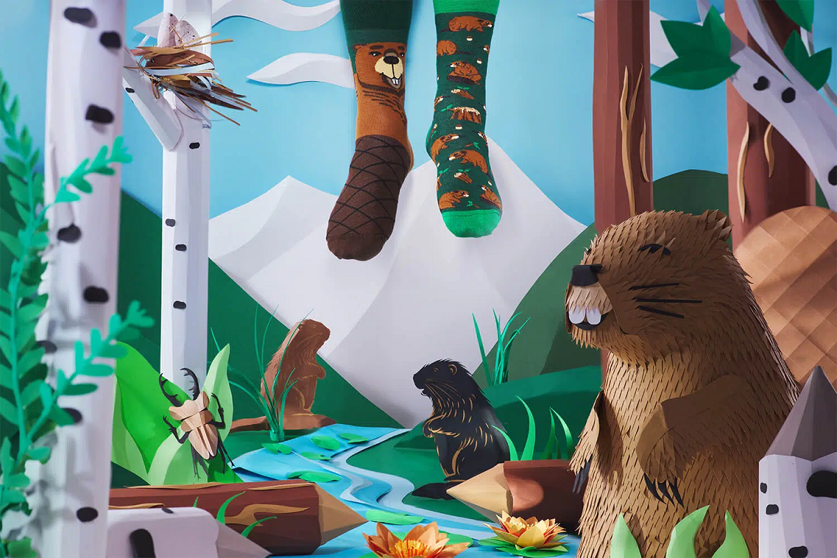 Many Mornings Socken Beaverly Heels