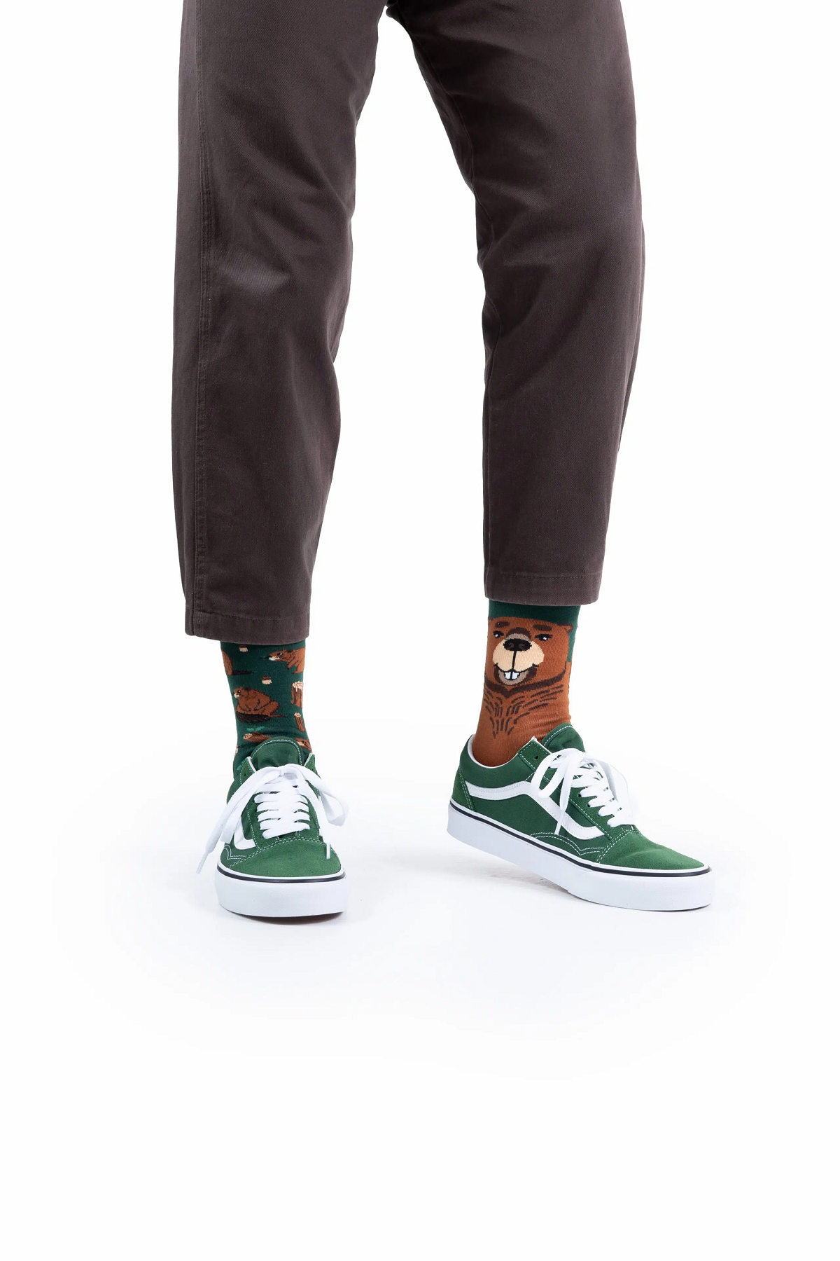 Many Mornings Socken Beaverly Heels getragen