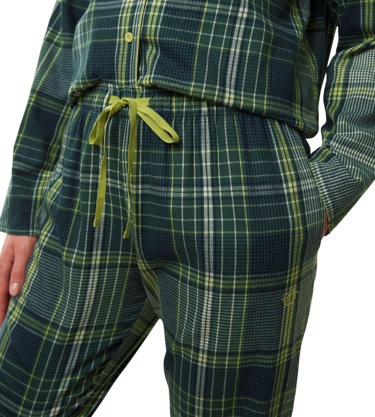 Triumph Damen Pyjama 10216554 Green - Details