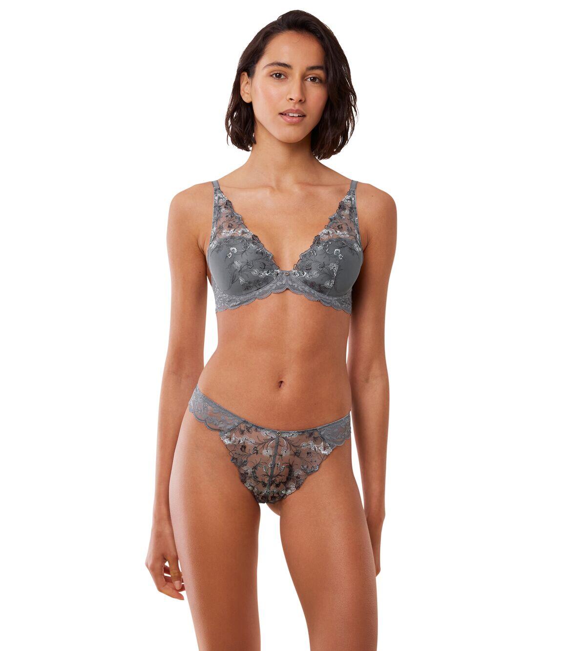 Triumph Sensual Spotlight Brazilian 10219848 Pebble Grey - von vorne