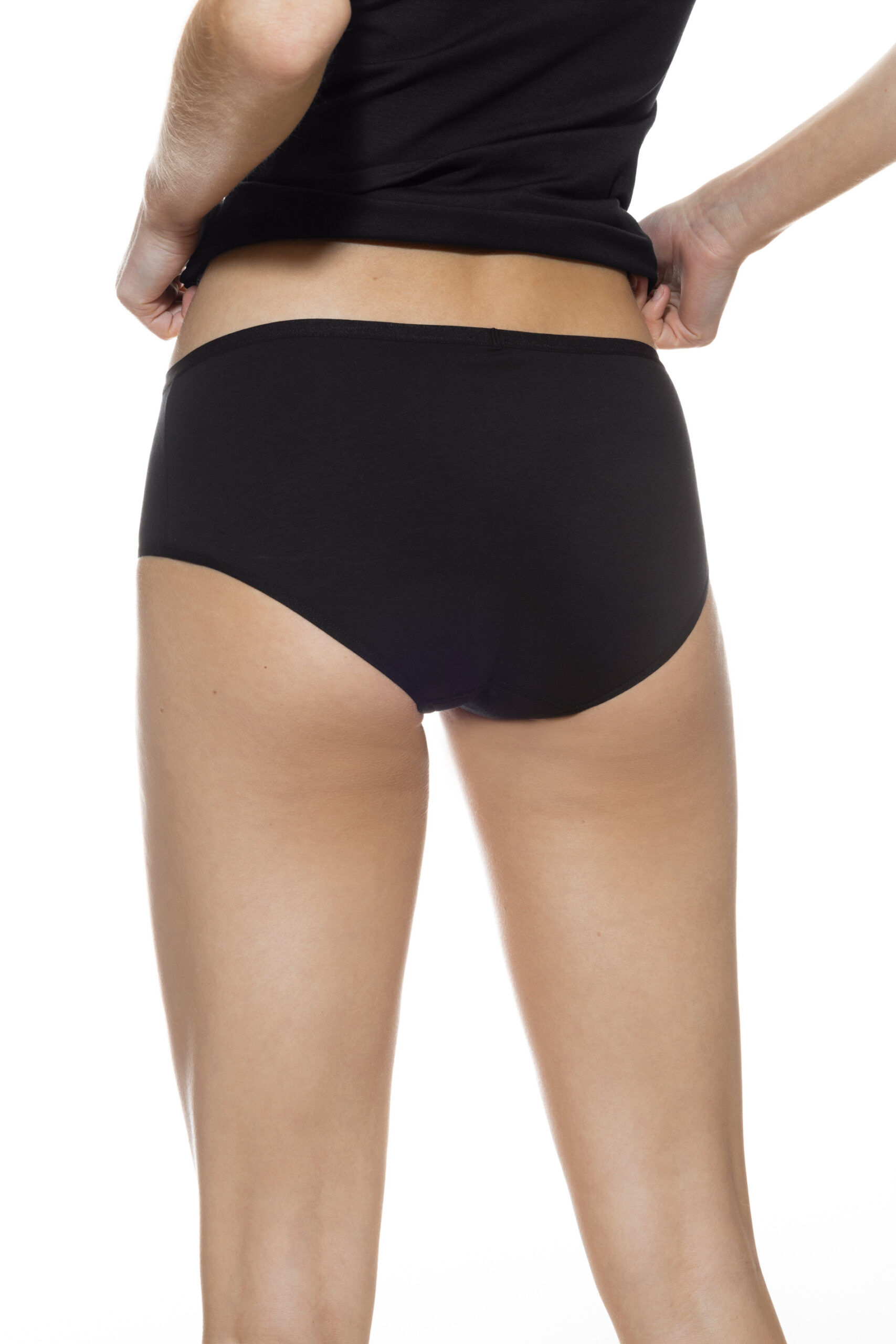 Mey Hipster 29618 schwarz - von hinten Mey Hipster 29618 schwarz - von hinten