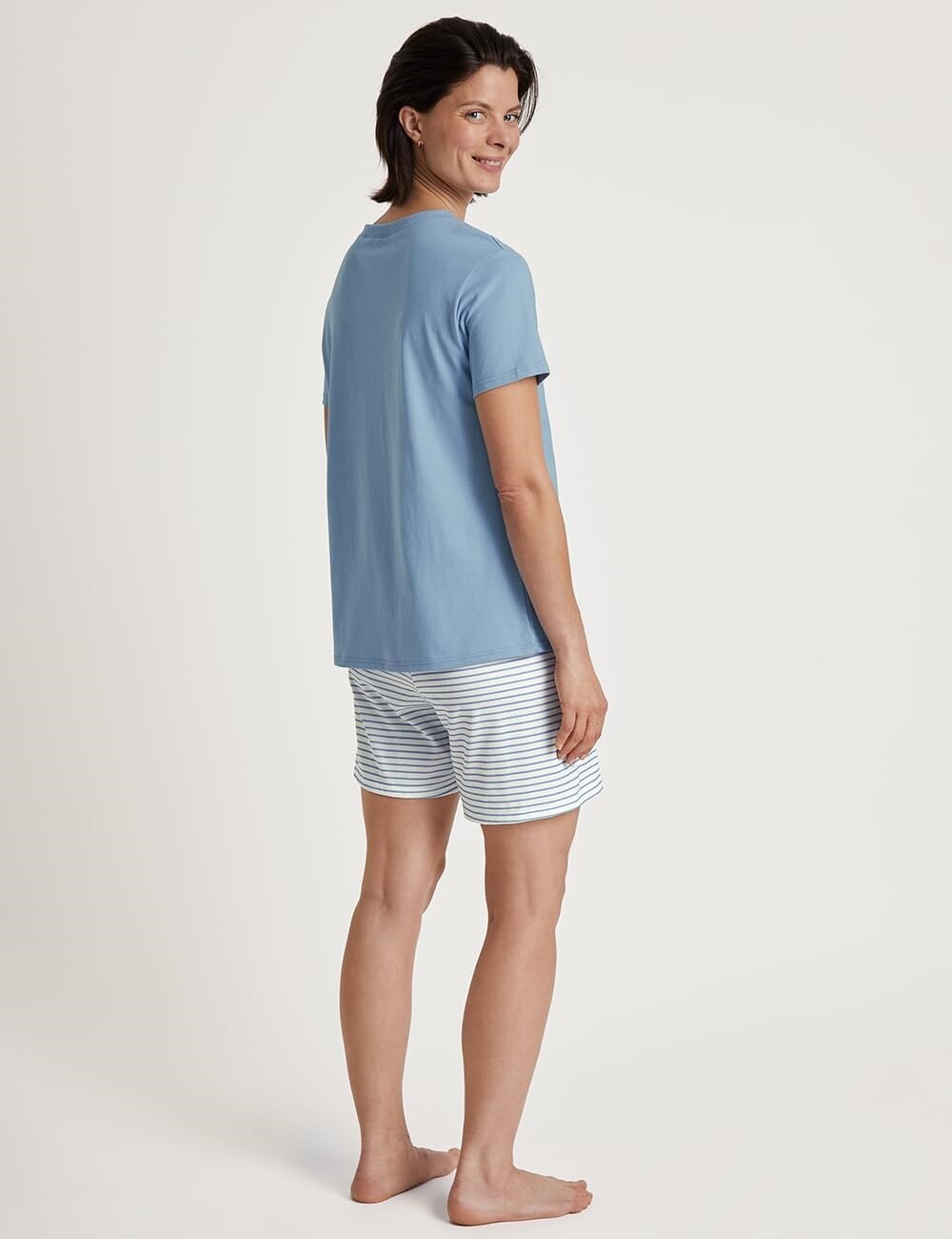 Calida Damen Kurzpyjama Endless Sky hinten