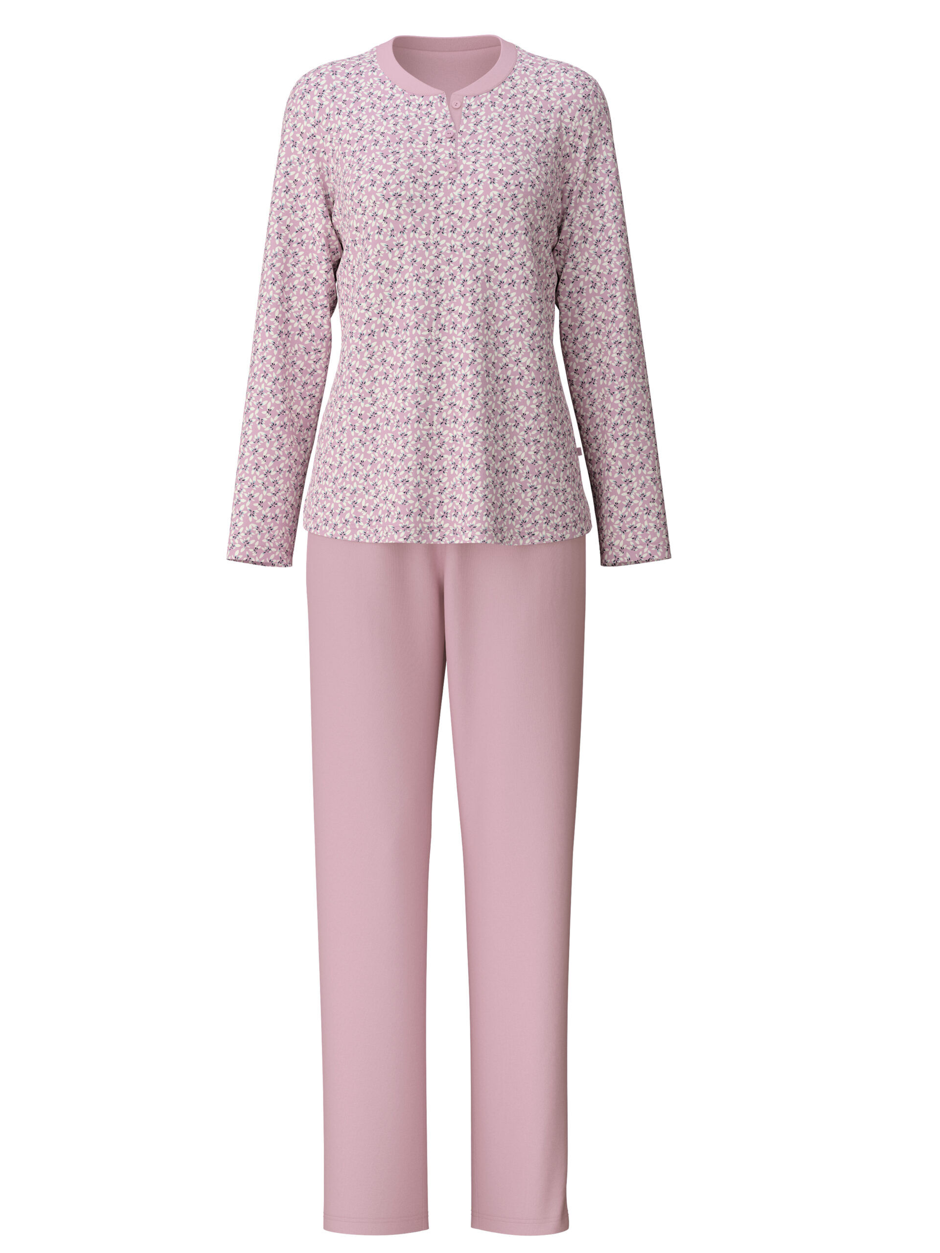 Calida-Damenpyjama-Fragrant-Lilac-plain-scaled|Calida43356FragrantLilac Calida Damenpyjama Fragrant Lilac plain