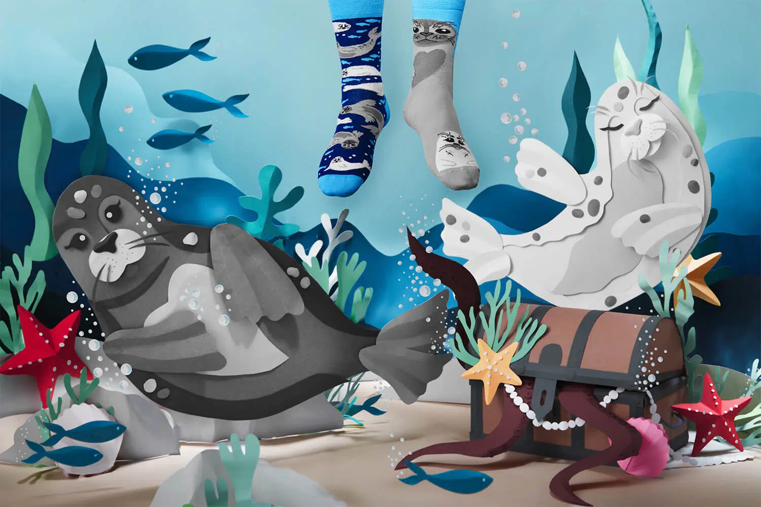 Many Mornings Save The Seals im Bild