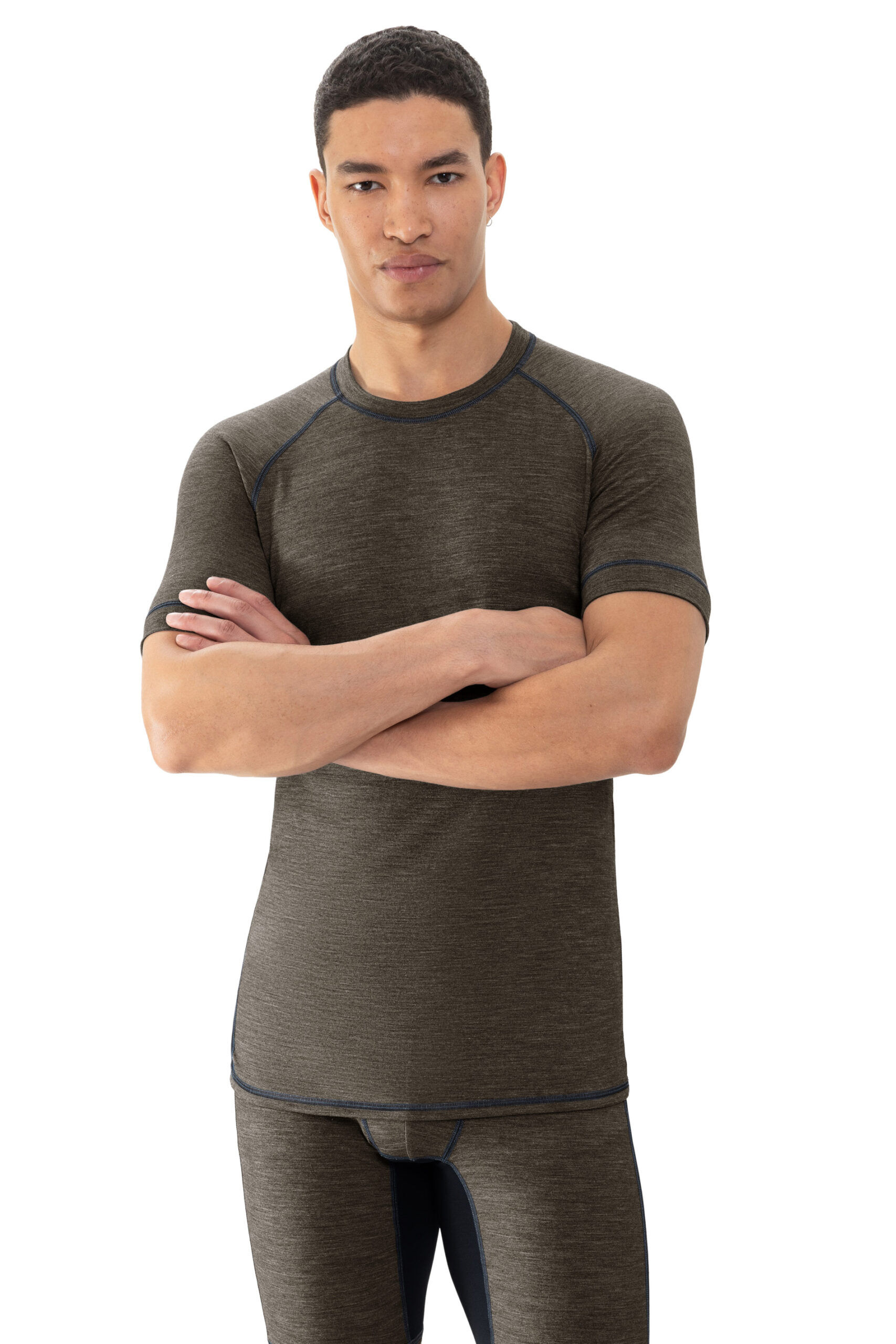Mey Herren T-Shirt Olive Beech