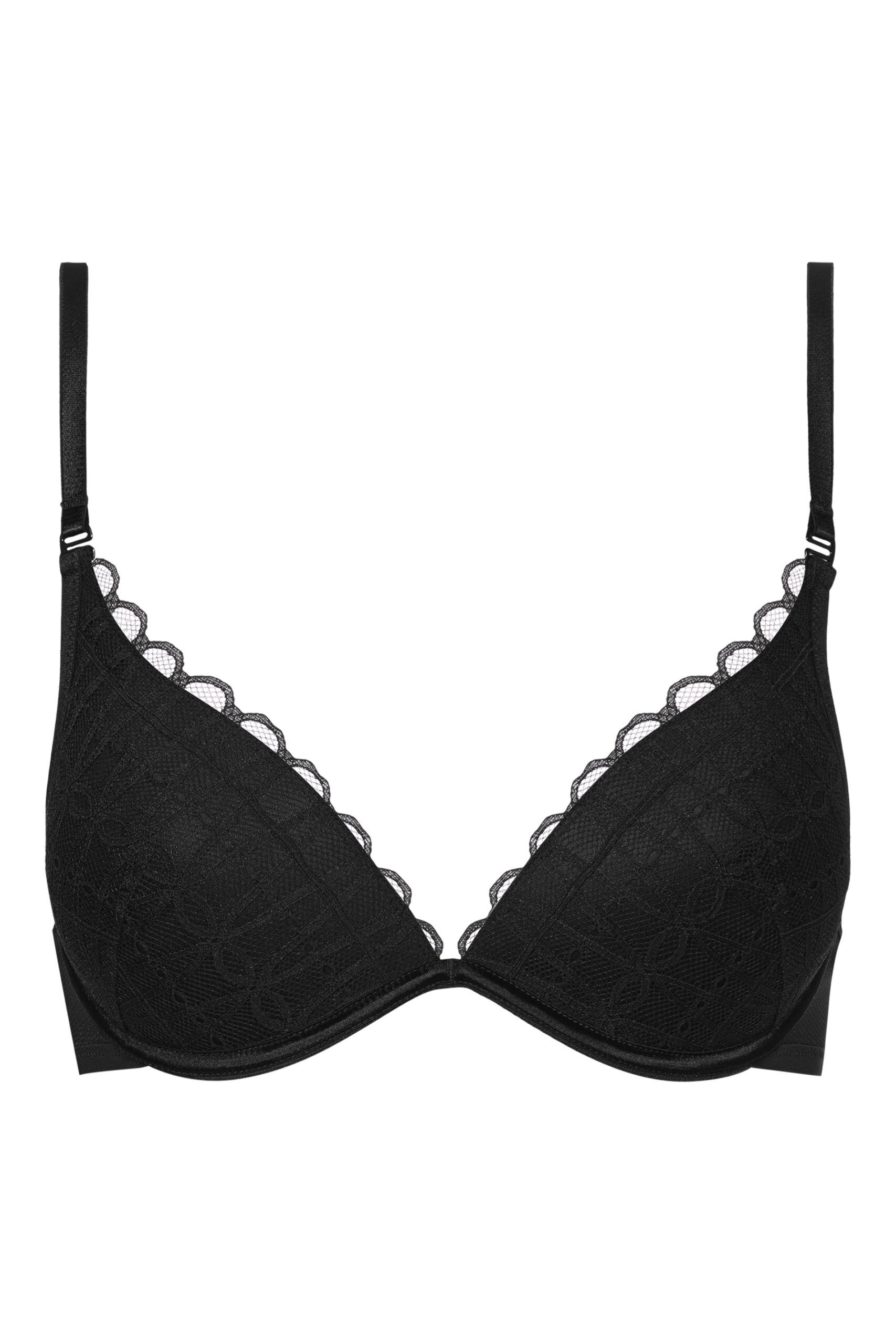 Mey Push Up-BH Serie Captivating schwarz plain