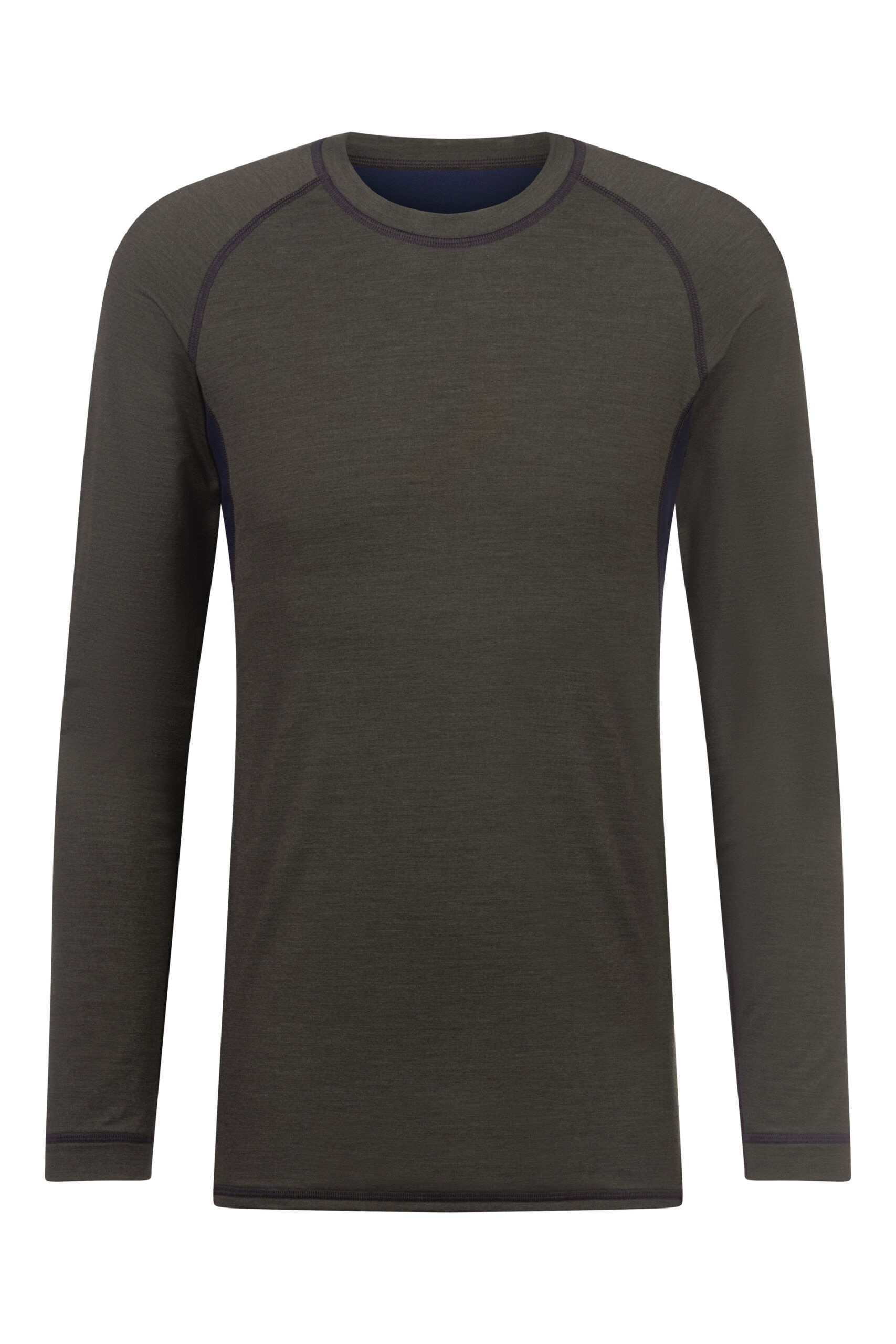 Mey T-Shirt langarm Olive Beech plain