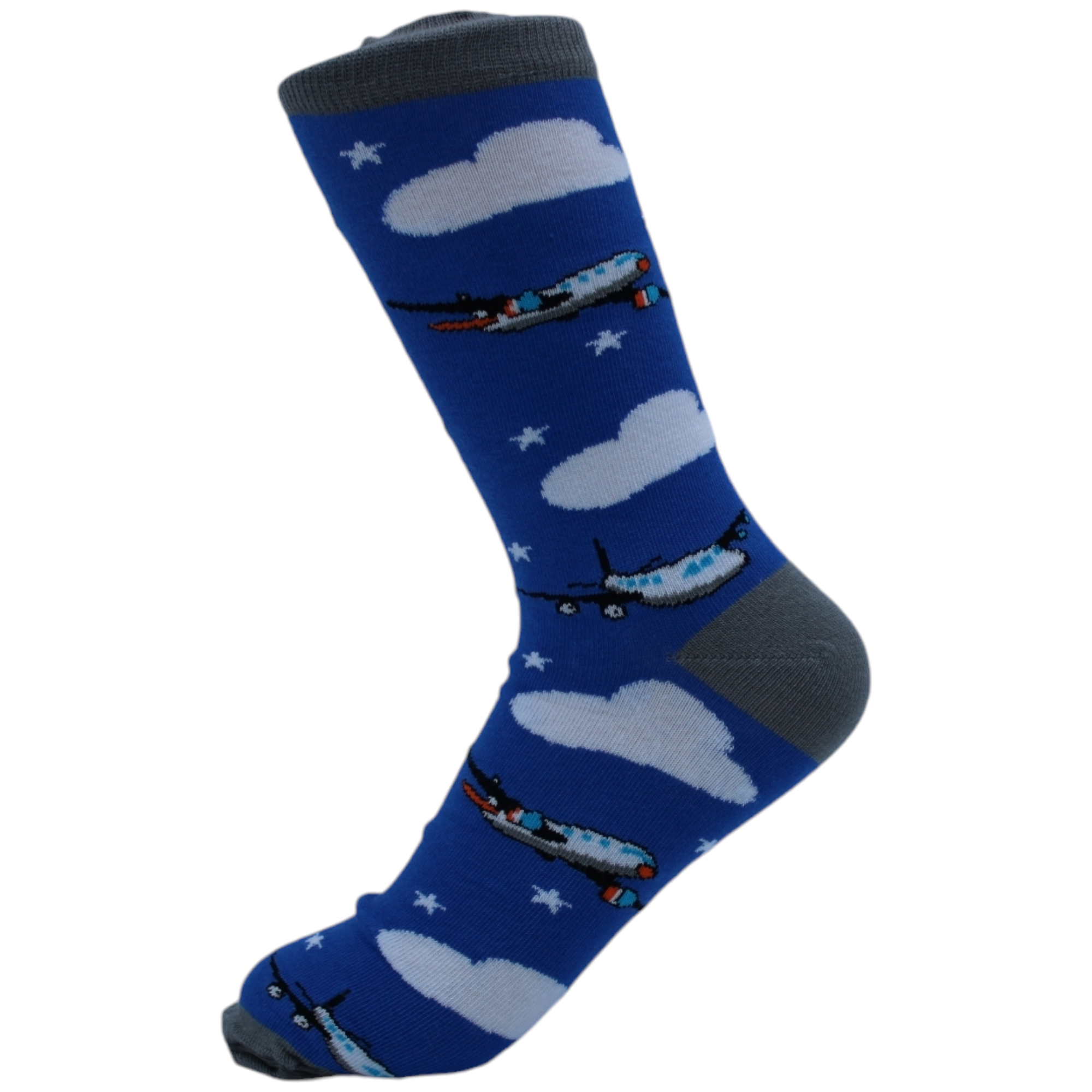 AbgeStrumpft Flugzeug Socken