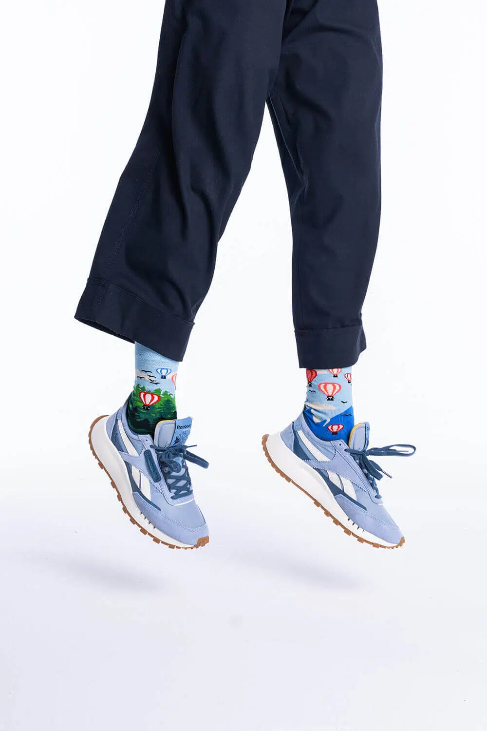 Many Mornings Socken Adventure Balloon am Fuß