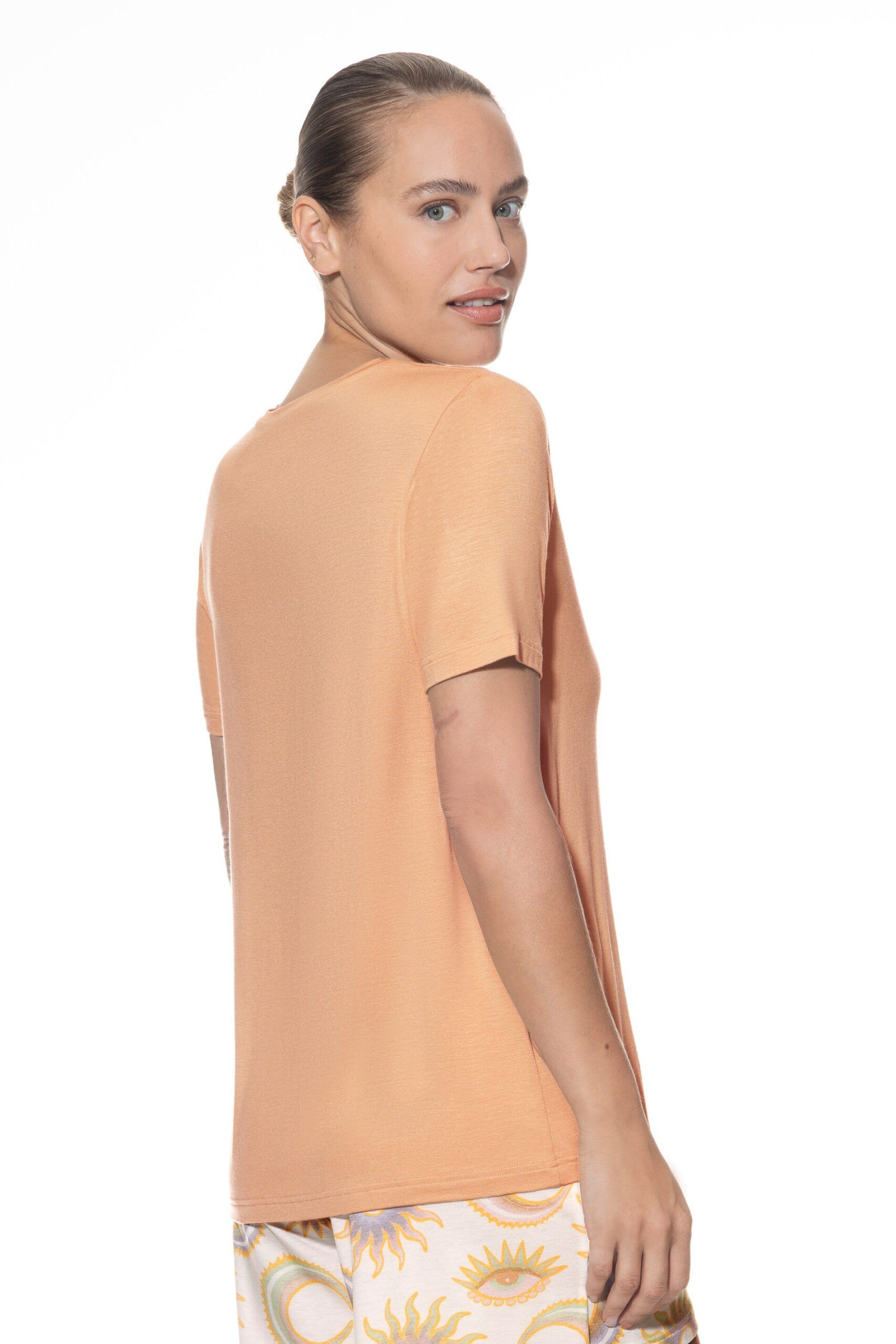 Mey Damen T-Shirt 1210054 Caramel Fudge hinten