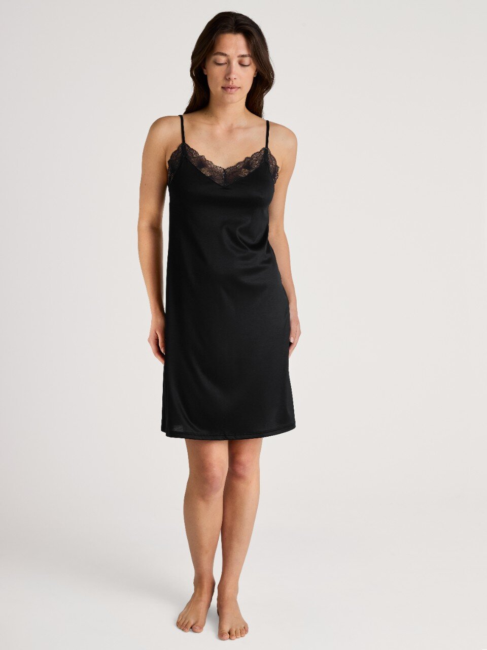 Calida Spaghetti-Nachthemd 34297 schwarz