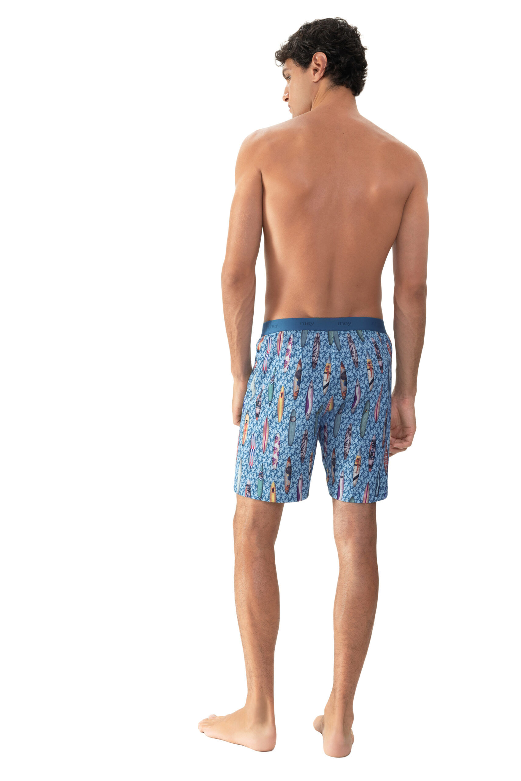 Mey Herren Hose kurz 2220044 Evening Sky hinten