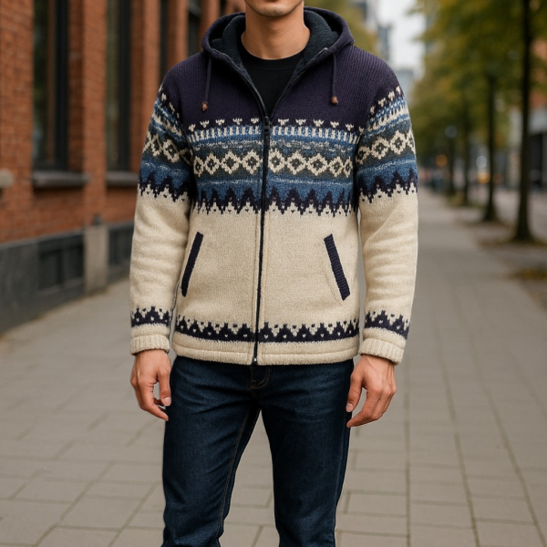 THC Schafwoll Strickjacke 816 KI-Generiert Model 1 THC Schafwoll Strickjacke 816 KI-Generiert Model 1