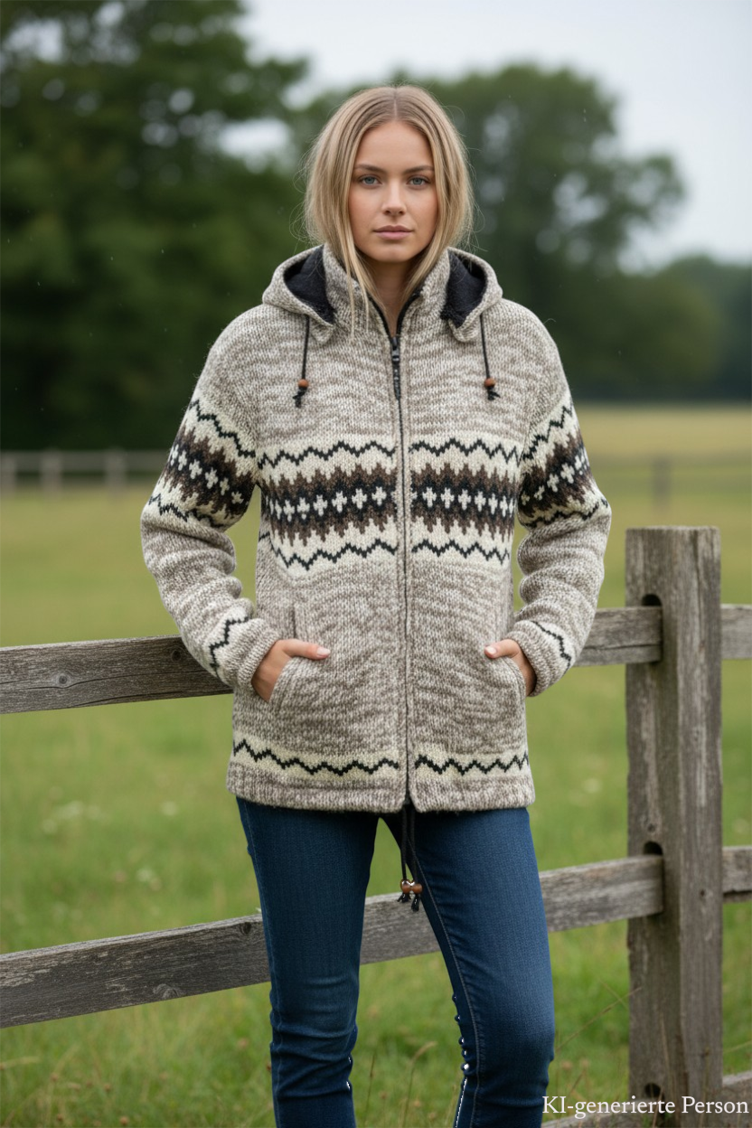 THC Schafwoll Strickjacke 608 KI-Generiert Model 1 THC Schafwoll Strickjacke 608 KI-Generiert Model 1