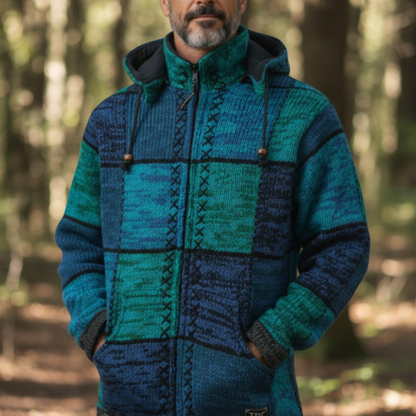 THC Schafwoll Strickjacke 806 KI-Generiert Model 1 THC Schafwoll Strickjacke 806 KI-Generiert Model 1