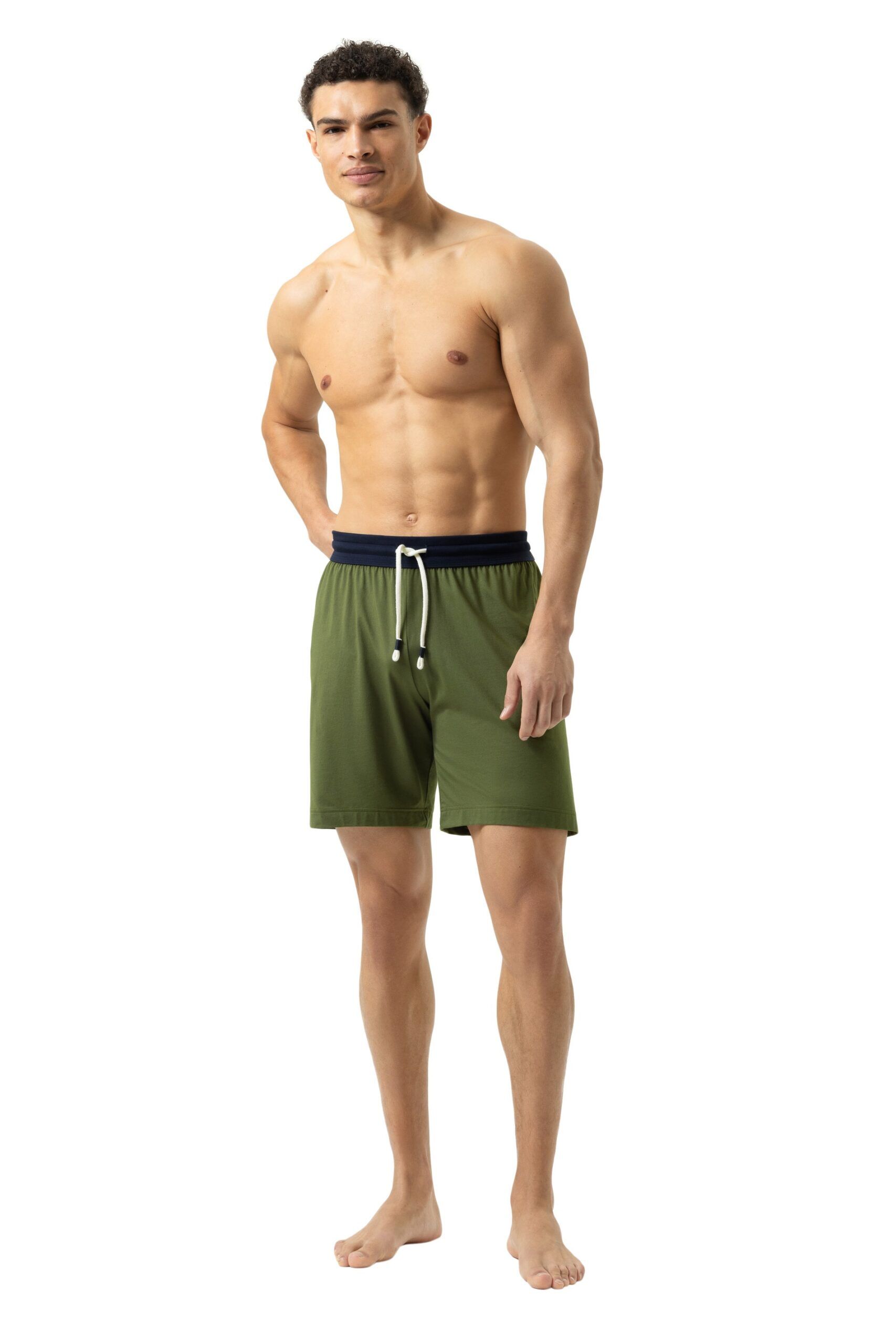 Mey Herren Hose kurz 2220050 Oak Moss