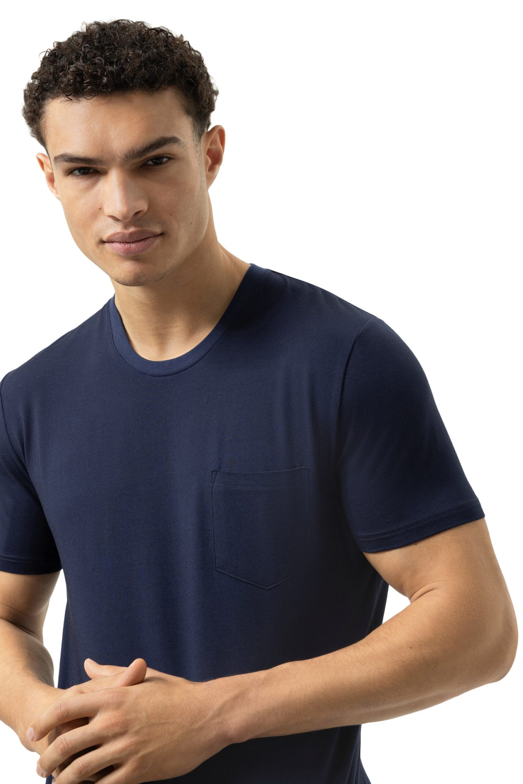 Mey Herren T-Shirt 2210014 yacht blue groß