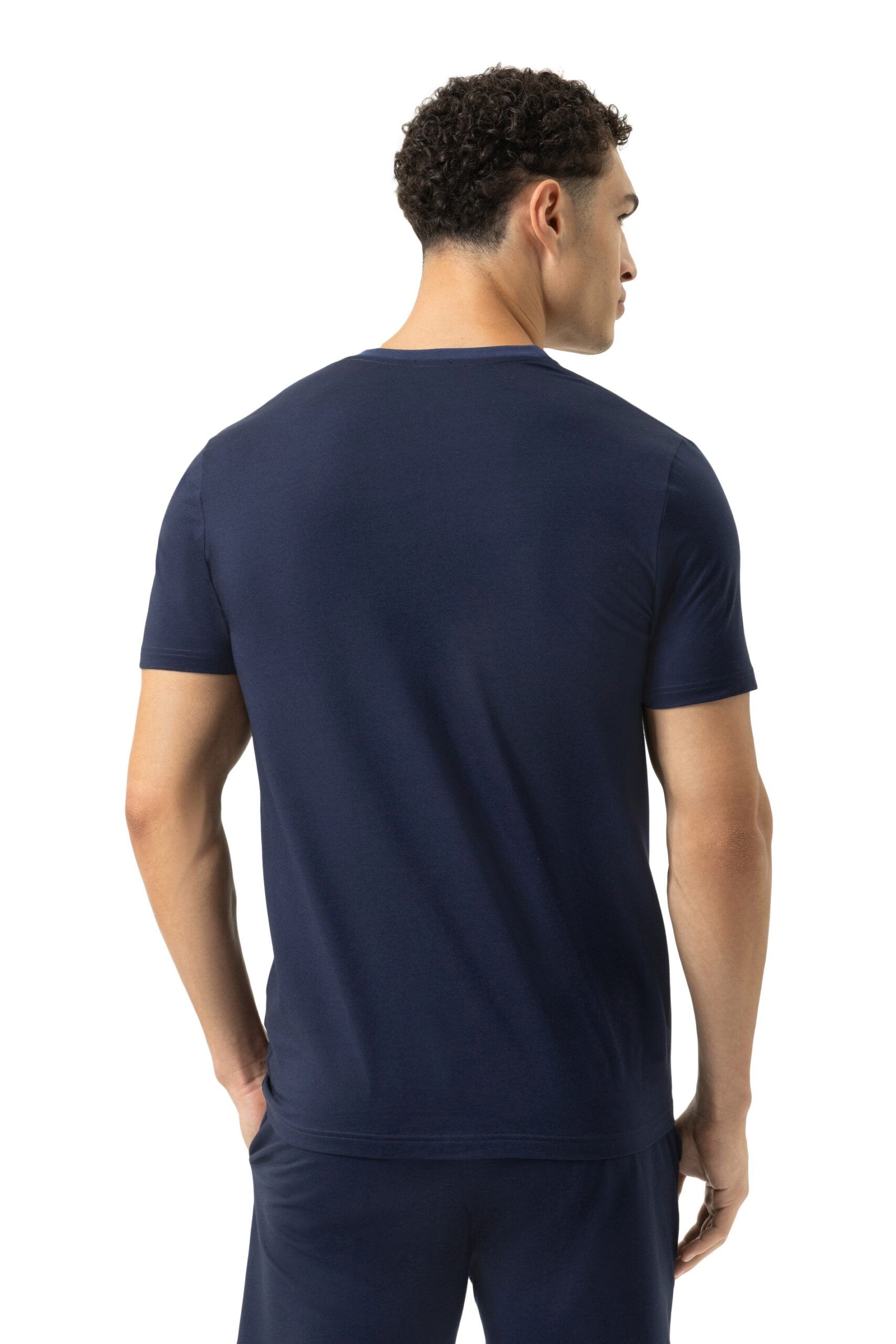 Mey Herren T-Shirt 2210014 yacht blue hinten