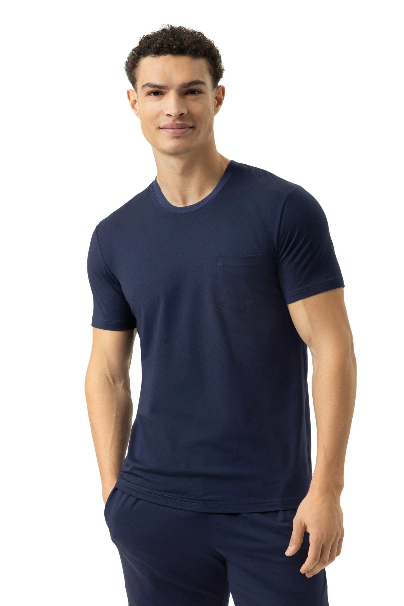 Mey Herren T-Shirt 2210014 yacht blue
