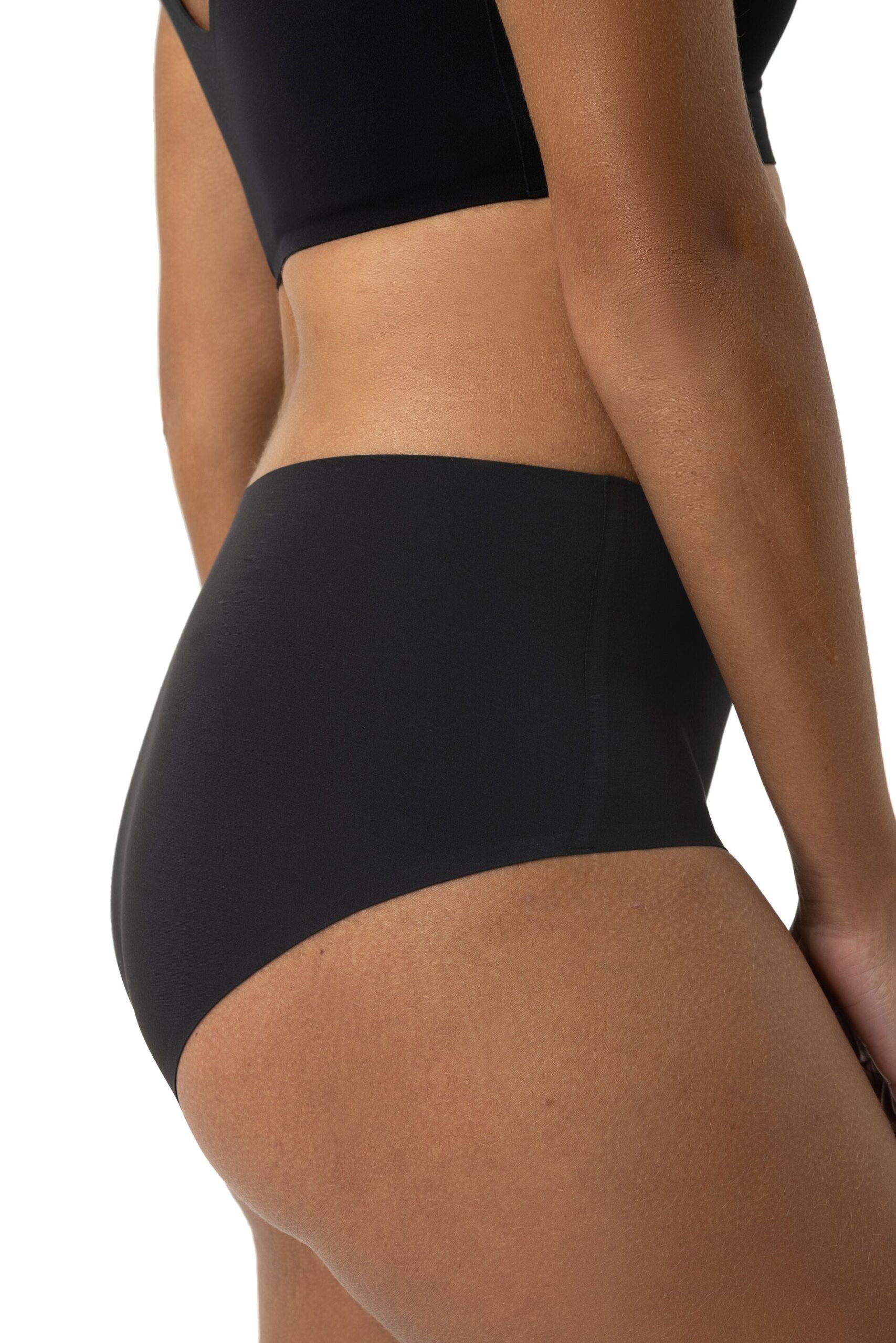 Mey Taillen-Slip Invisibles 1120056 Schwarz seitlich