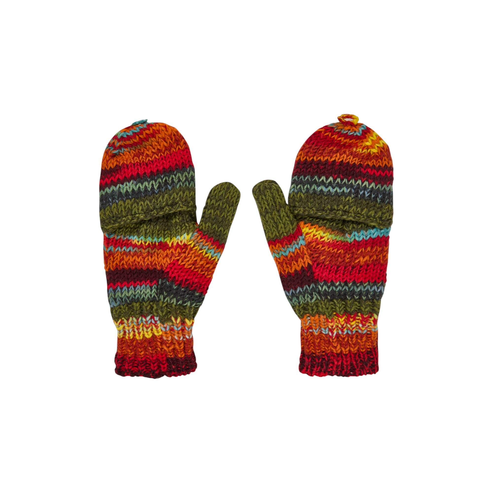 THC Klapphandschuhe 616 bunt 2