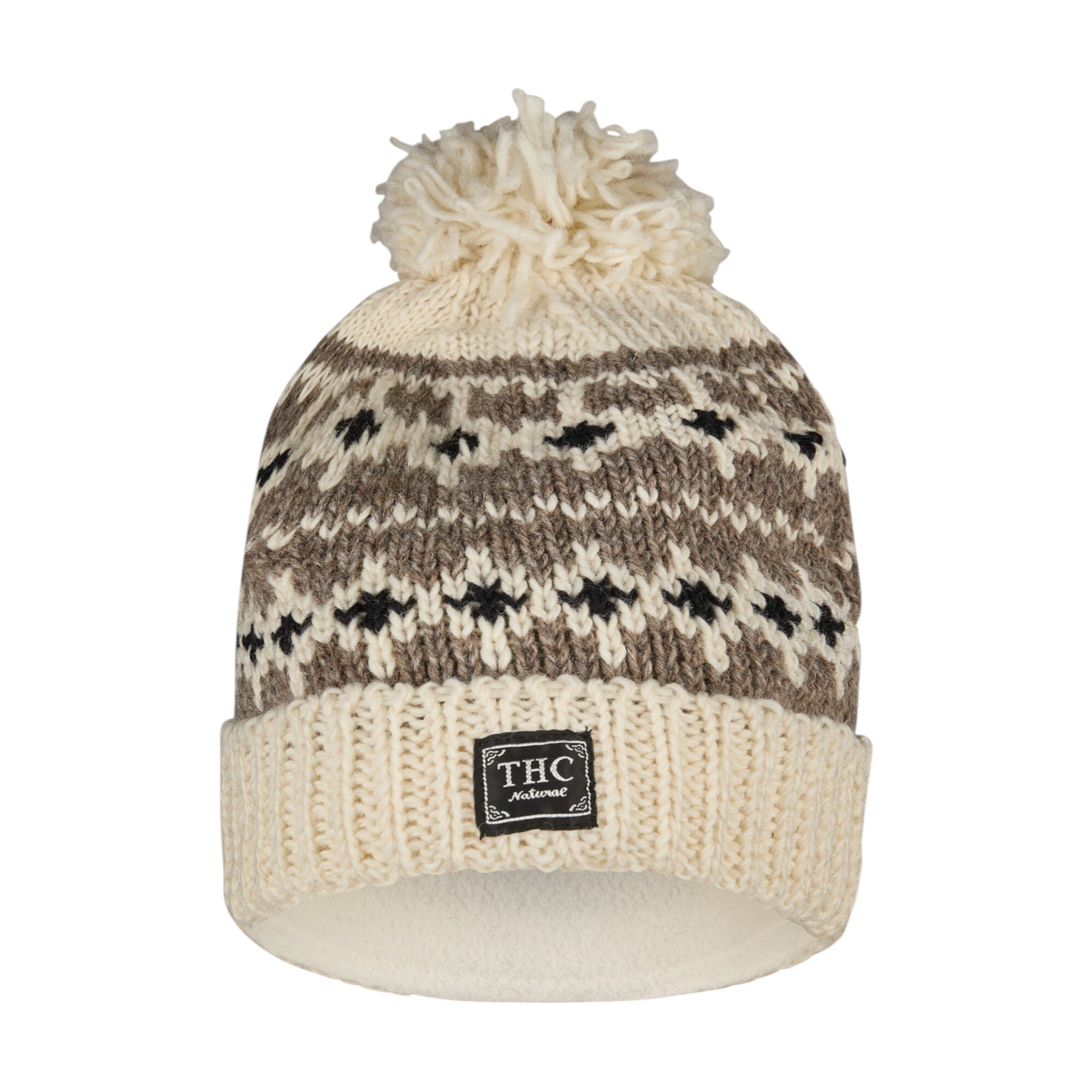 pudelm507_1|THCPudelmütze507 THC Schafwoll Pudelmütze 507