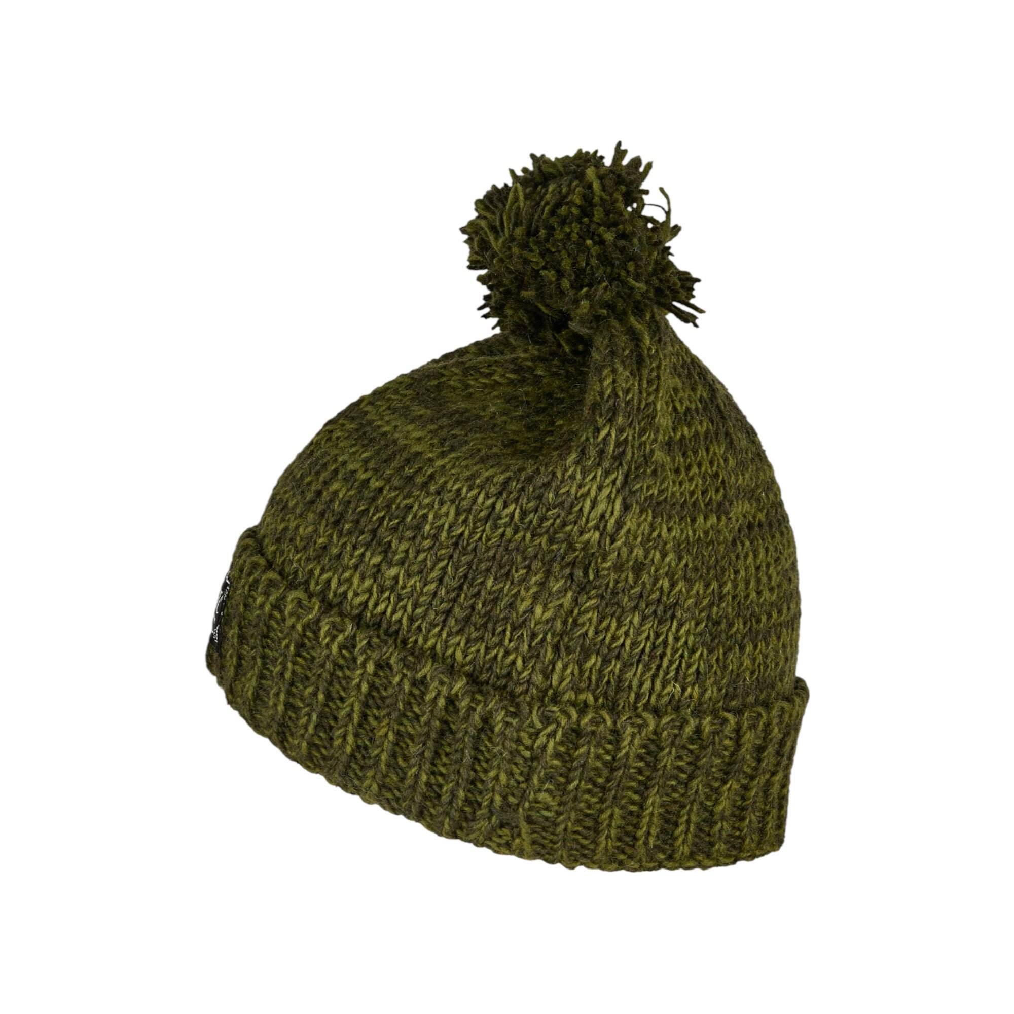 THC Schafwoll Pudelmütze 720 grün 2