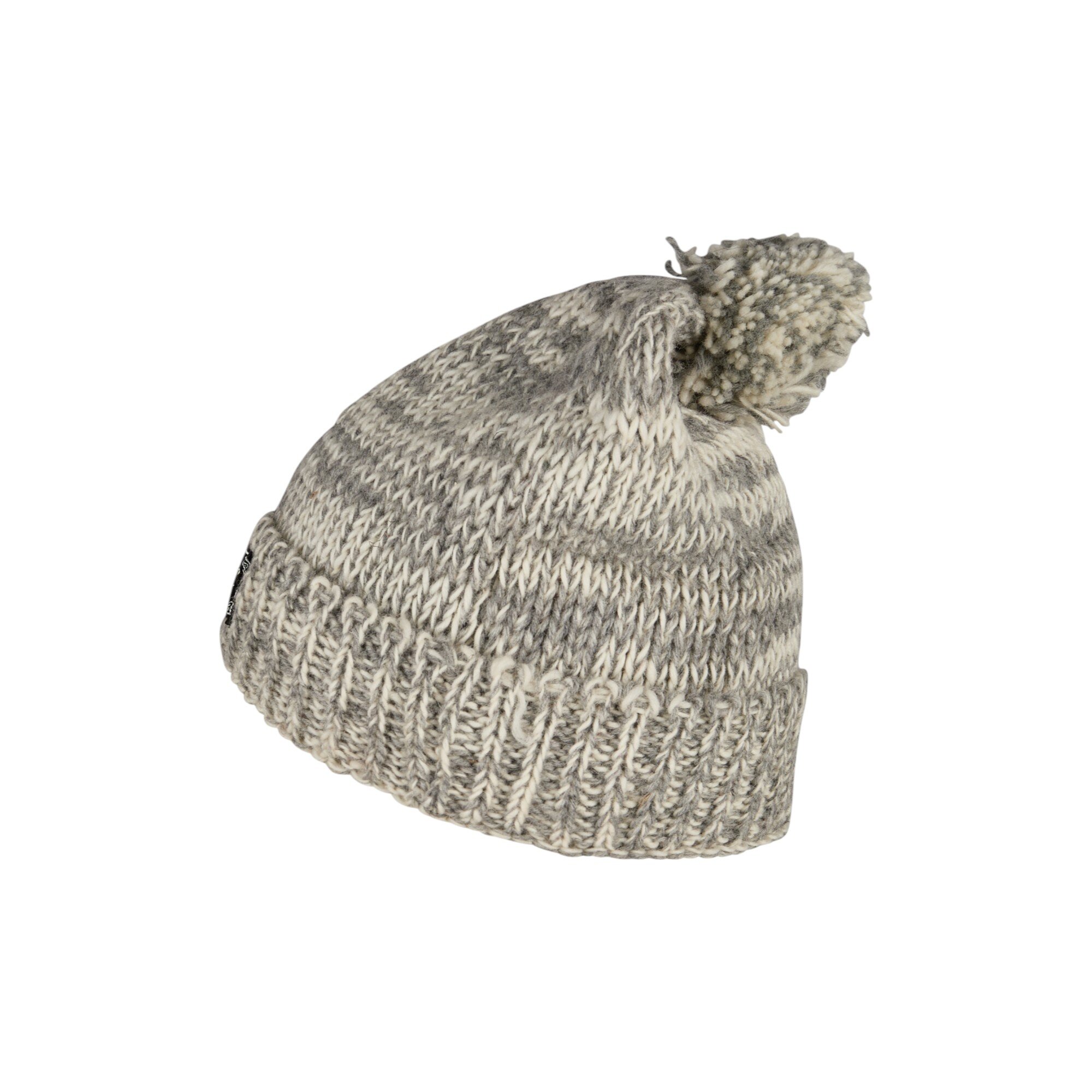 THC Schafwoll Pudelmütze 812 beige 2