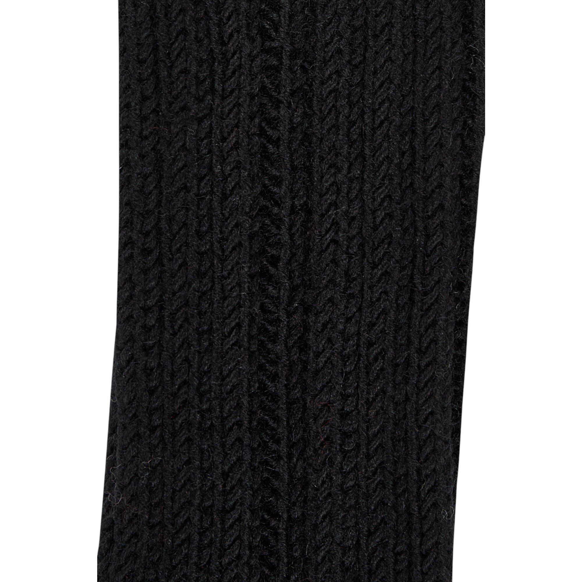 THC Schafwoll Stulpen schwarz 2