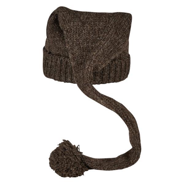 THC Schafwoll Zipfelmütze 506 braun 3