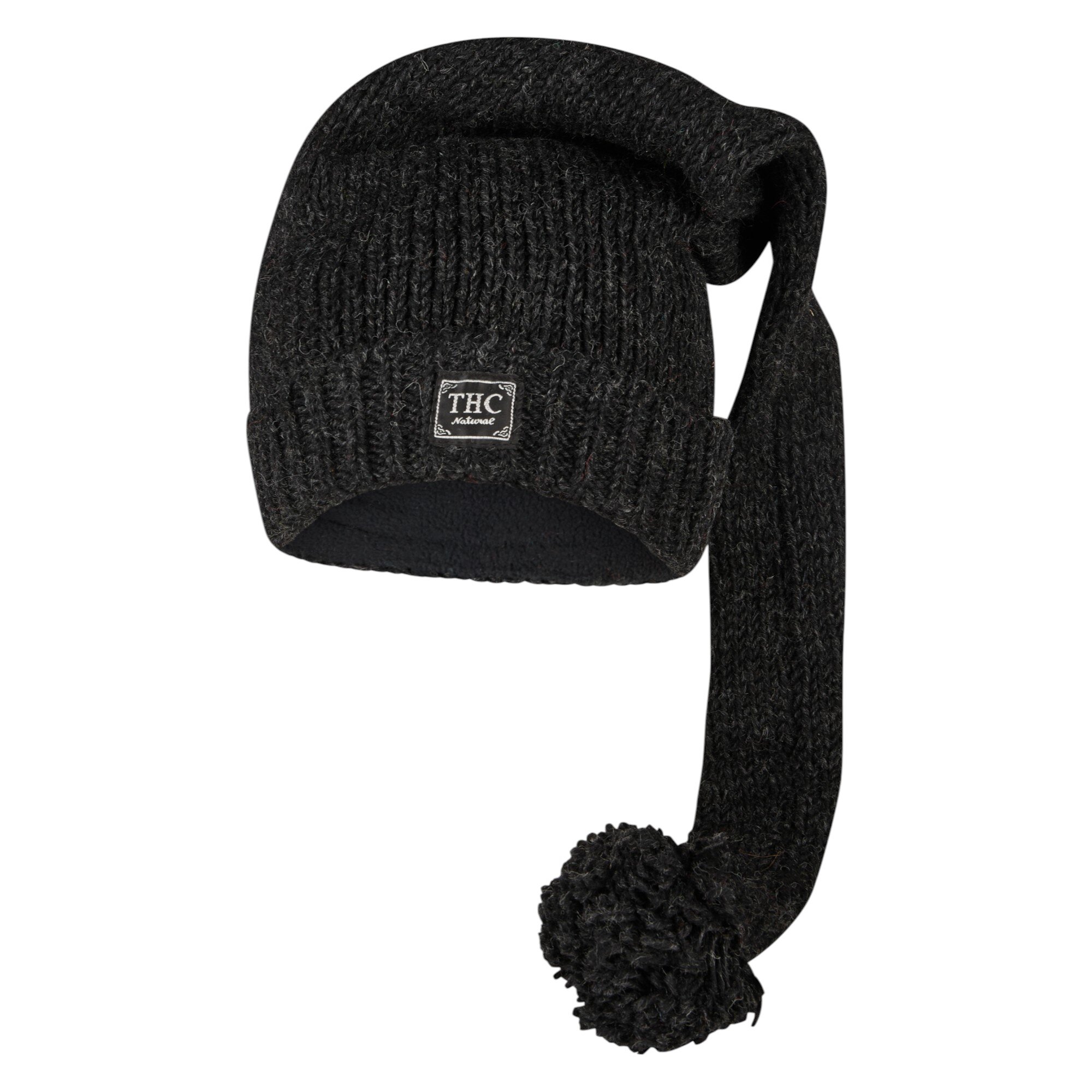 zipfelm509_1|THCZipfelmütze509 THC Schafwoll Zipfelmütze 509 anthrazit