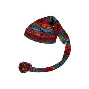 THC Schafwoll Zipfelmütze 727 bunt 2