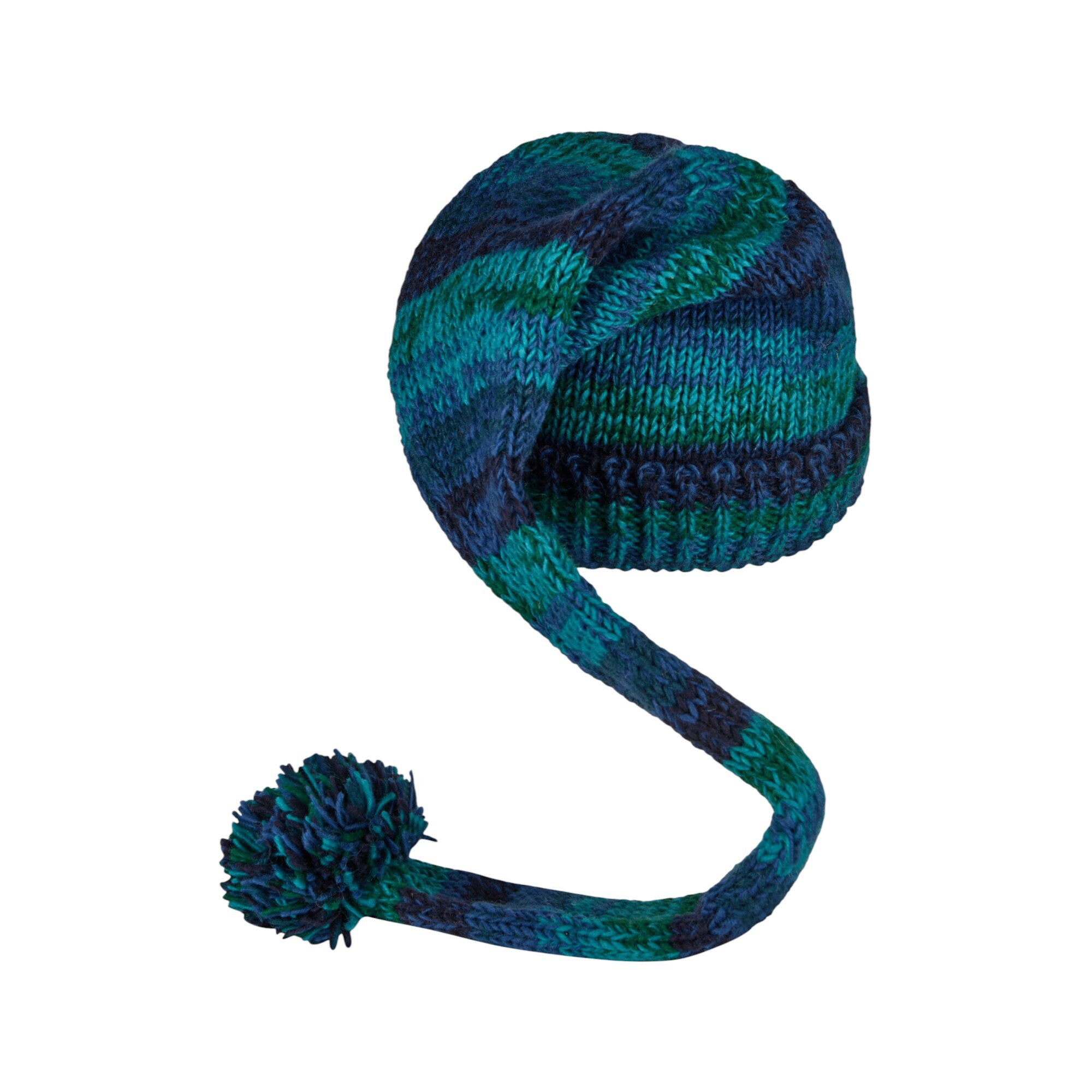 zipfelm806_3|THCZipfelmütze806 THC Schafwoll Zipfelmütze 806 blau 3