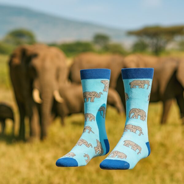 AbgeStrumpft Elefanten Socken 4 AbgeStrumpft Elefanten Socken 4