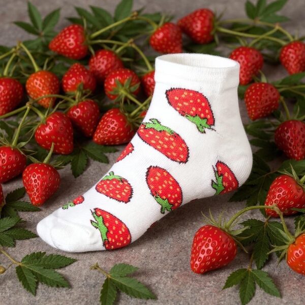 AbgeStrumpft Erdbeere Sneaker 4